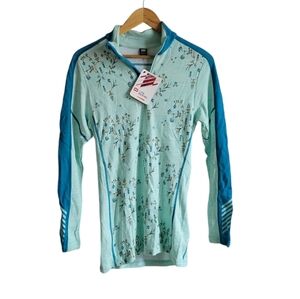 NWT HELLY HANSEN Lifa Merino Half Zip Pullover M